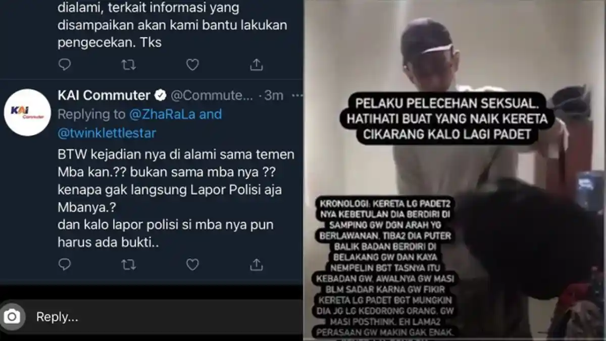 Begini Nasib Admin Twitter KAI Commuter seusai Seenaknya Jawab Laporan Pelecehan Seksual