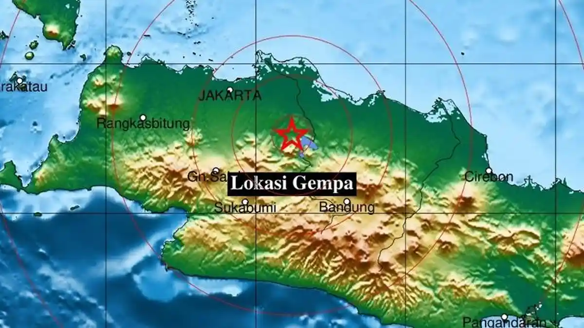Gempa Bumi Guncang Jawa Barat Kamis 21 Agustus 2025, Info BMKG Titik dan Magnitudonya