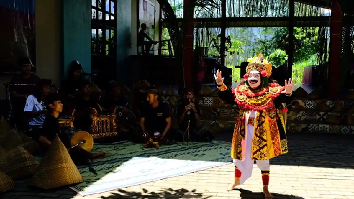 Kolaborasi Seni Antara Bali dan Borobudur Tersaji di Pameran Seni 'Special Perception' di Borobudur