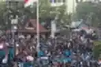 Mahasiswa Kalbar Kepung DPRD Prov Kalbar