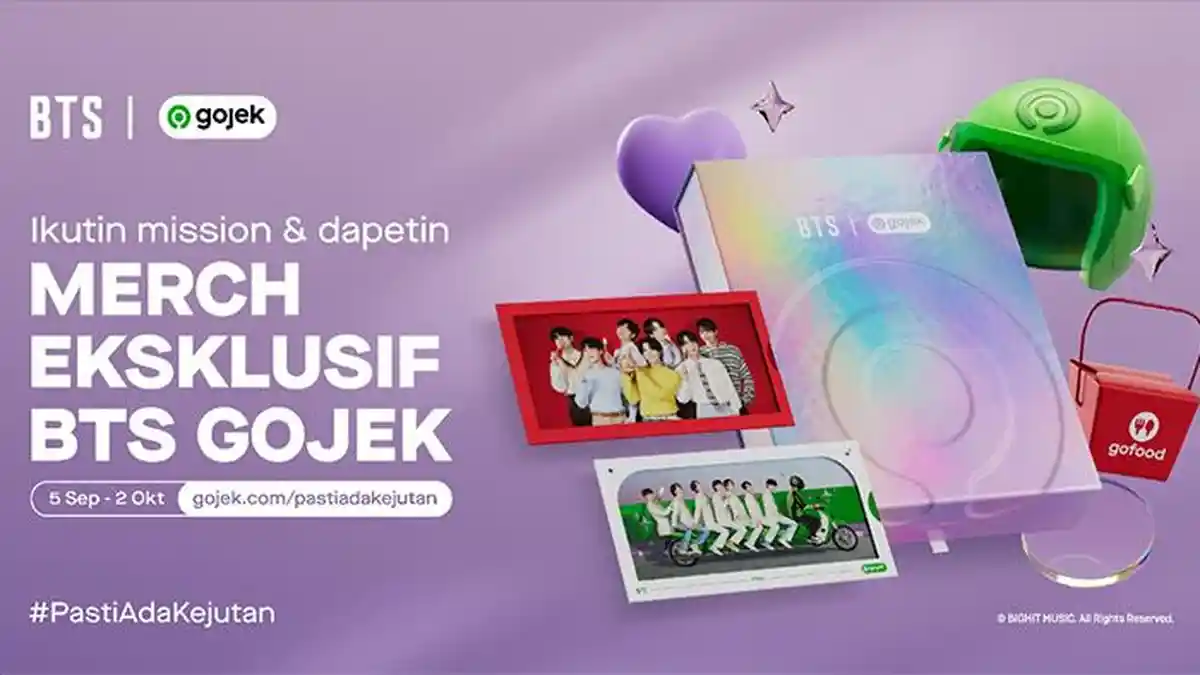 Yang Ditunggu Telah Hadir: Gojek dan BTS Beri Kejutan Spesial Bagi Pengguna Setia