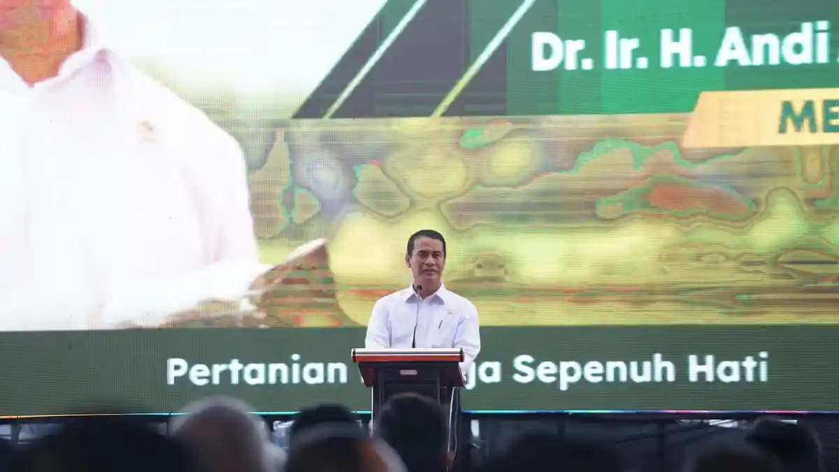 Mentan Amran Sulaiman Target 3 Tahun Mendatang Gowa Capai Swasembada