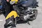 Kondisi Yamaha Jupiter Usai Kecelakaan Maut di Klaten, Velg Remuk