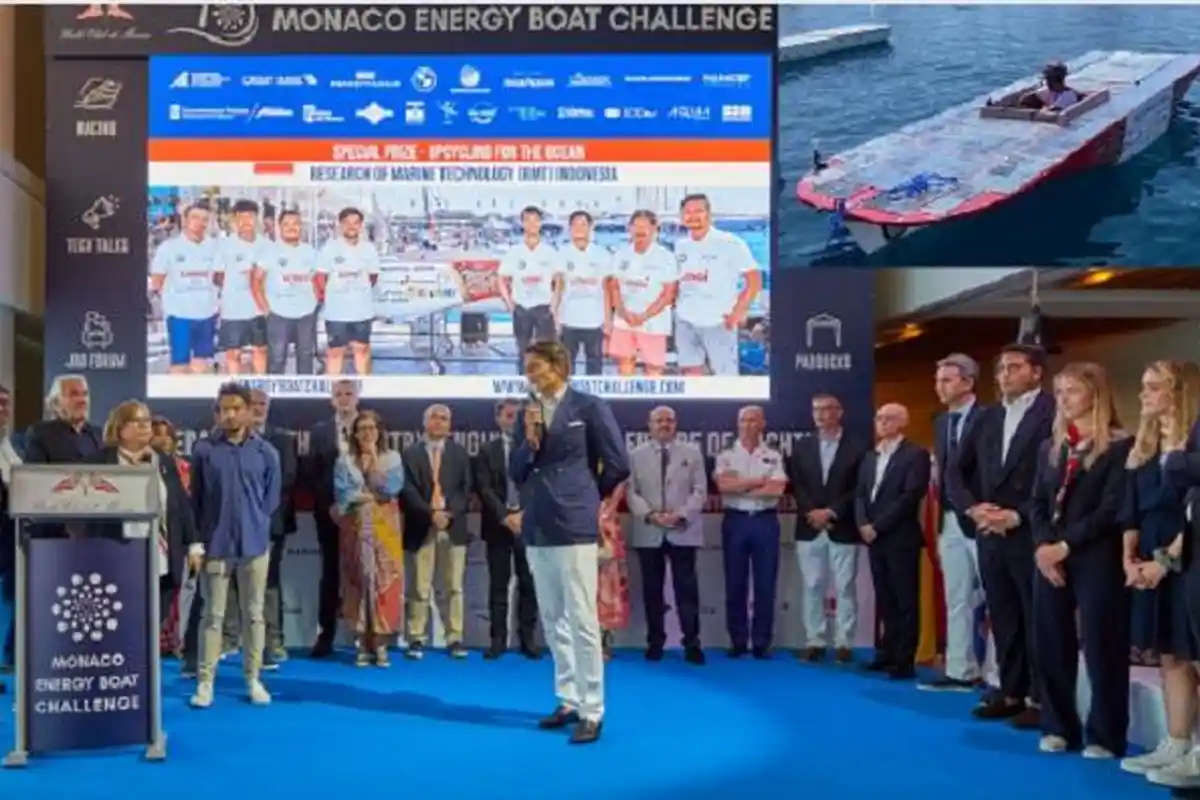 MEMBANGGAKAN! RMT Undip Solar Boat Team Raih Penghargaan di Monaco Energy Boat Challenge 2023