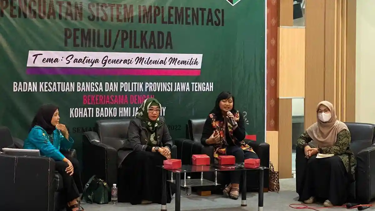 Kohati Badko Jateng-DIY Sorot Keterwakilan Perempuan di Parlemen Kurang dari 30 Persen
