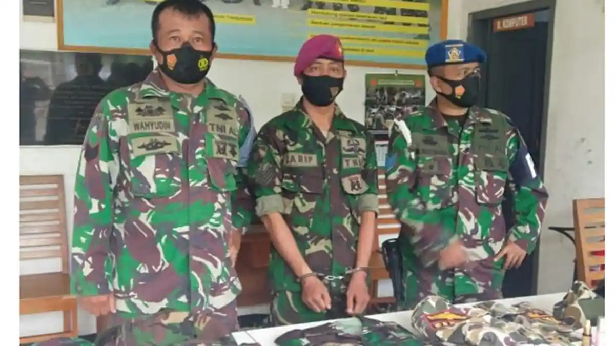 Beraksi Sejak 2016, Anggota TNI Gadungan Ini Ditangkap, Begini Kronologinya