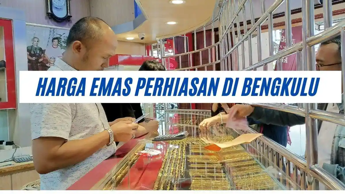 Harga Emas Perhiasan di Bengkulu Hari Ini Bertahan di Harga Rp 870.000 per 1 Gram (17 April 2022)