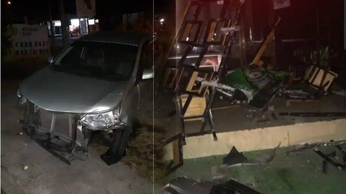 Mobil Terjang Restoran di Seminyak, Ternyata Pengemudi dalam Kondisi Mabuk