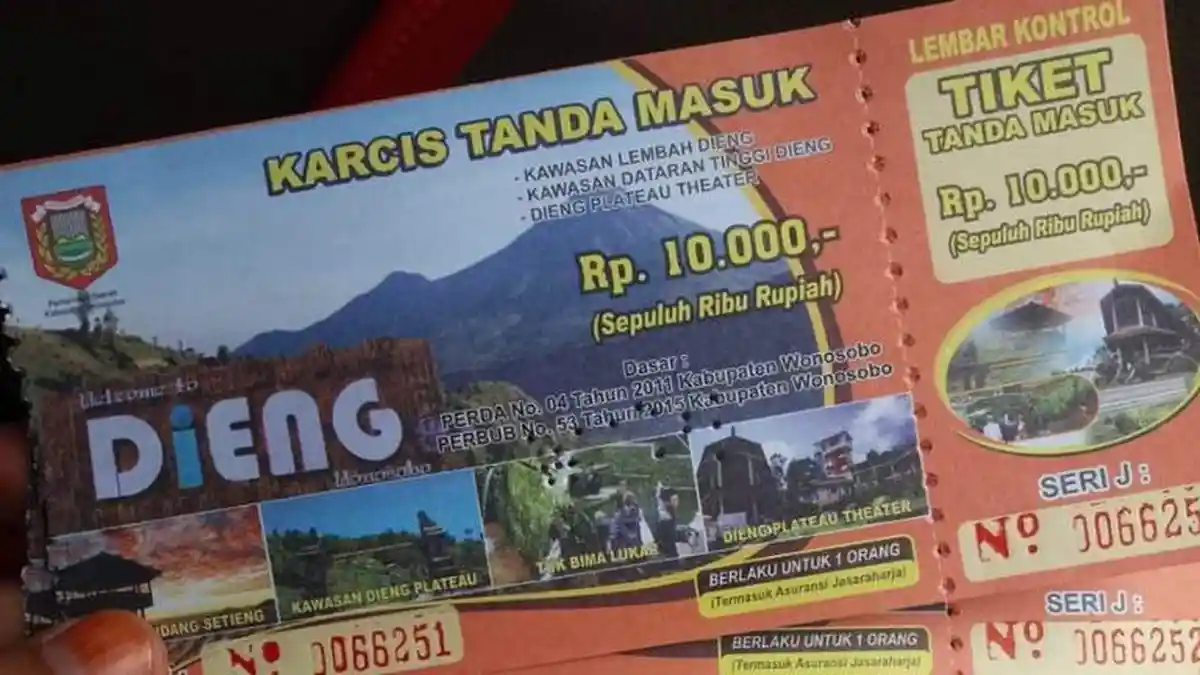Sinung Sebut Penerapan Tarif Sebelum Masuk Kawasan Wisata Dieng Perlu Dikaji Ulang