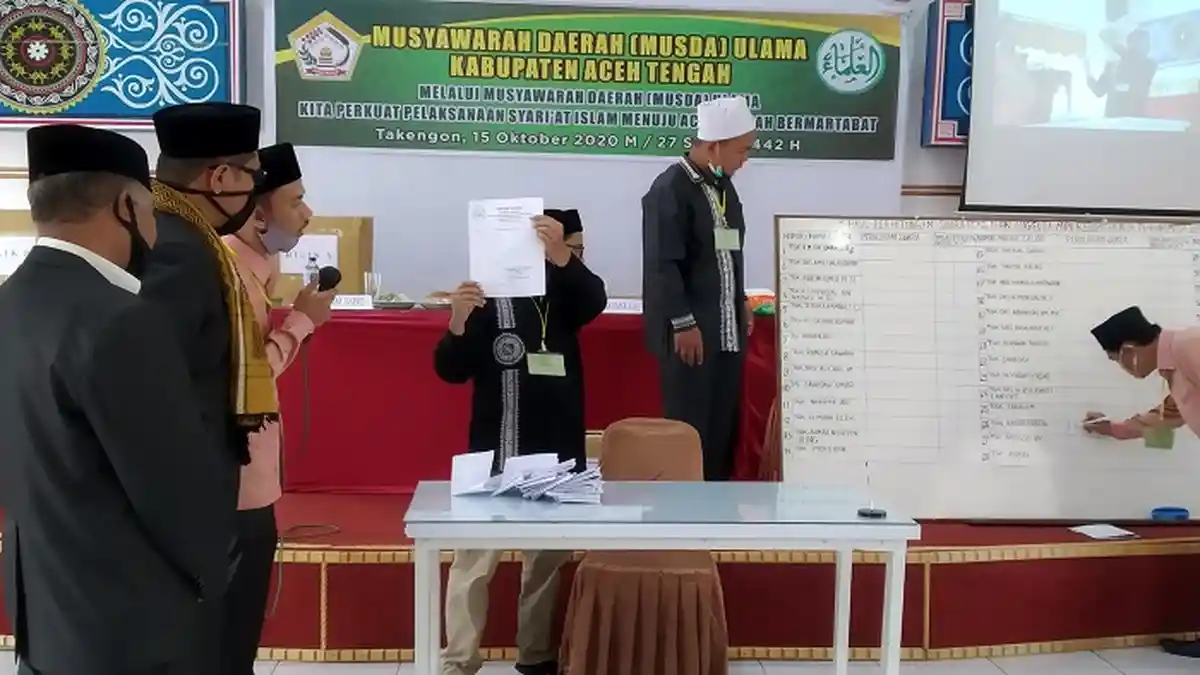 MPU Aceh Tengah Gelar Musda,Pilih Ketua dan Anggota Periode 2020-2025