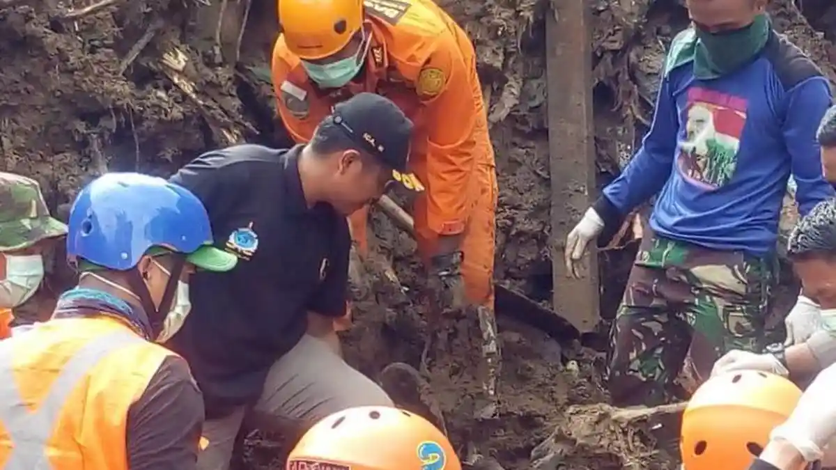 Hingga Hari Ini, Korban Jiwa Akibat Longsor di Gowa Capai 46 Orang
