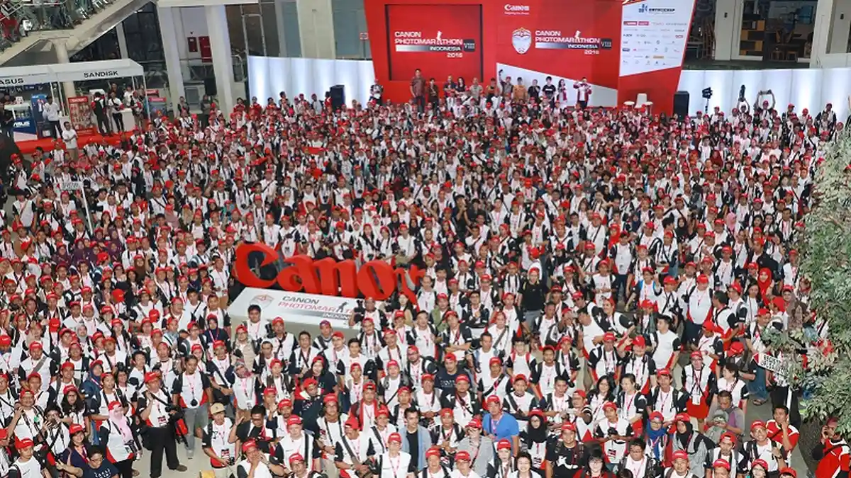 Kemeriahan di Akhir Pekan Lewat Canon PhotoMaraton 2016 di Epiwalk Epicentrum