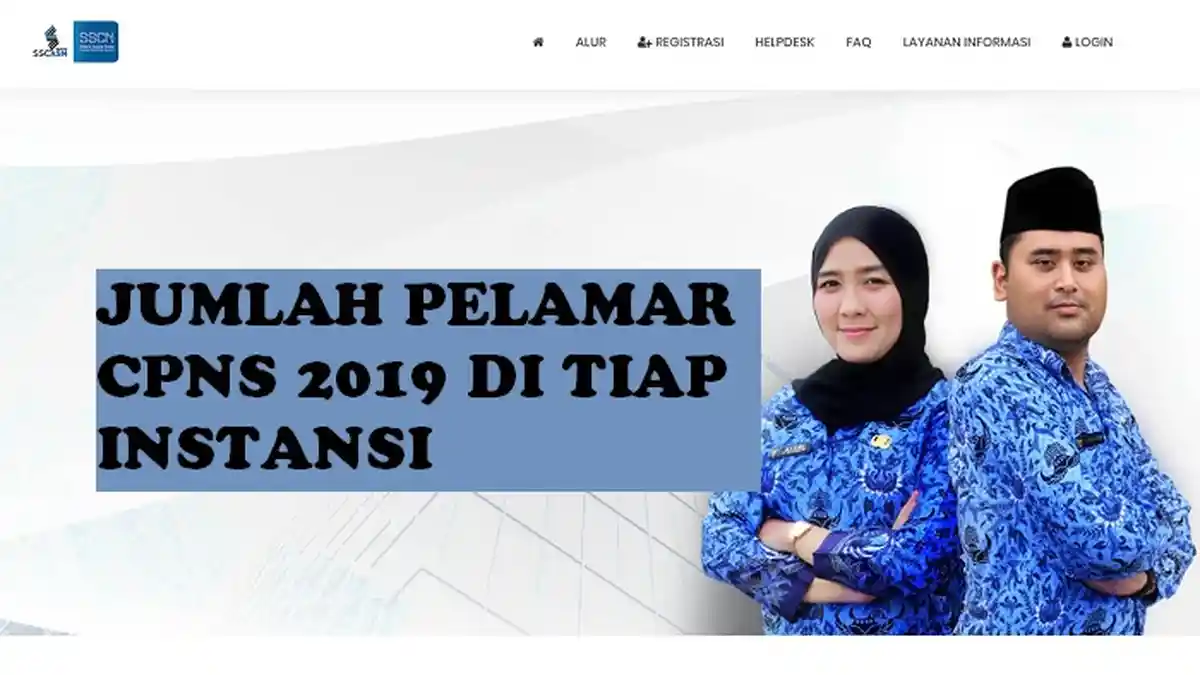 Update CPNS 2019, Jumlah Pelamar Setiap Instansi Dapat Dilihat di Link Ini, Cek Berapa Saingan Kamu