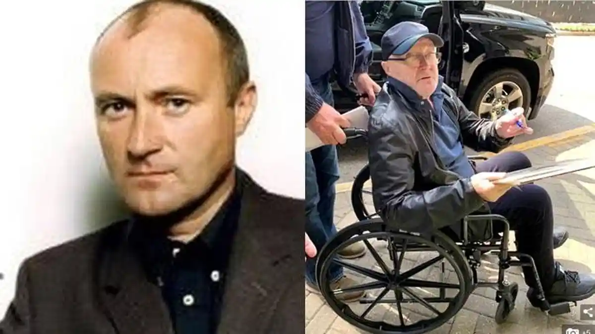 Ingat Si Botak Phil Collins? Fans Terkejut, Kondisinya Kini Makin Ringkih, Berdiri Pun Susah