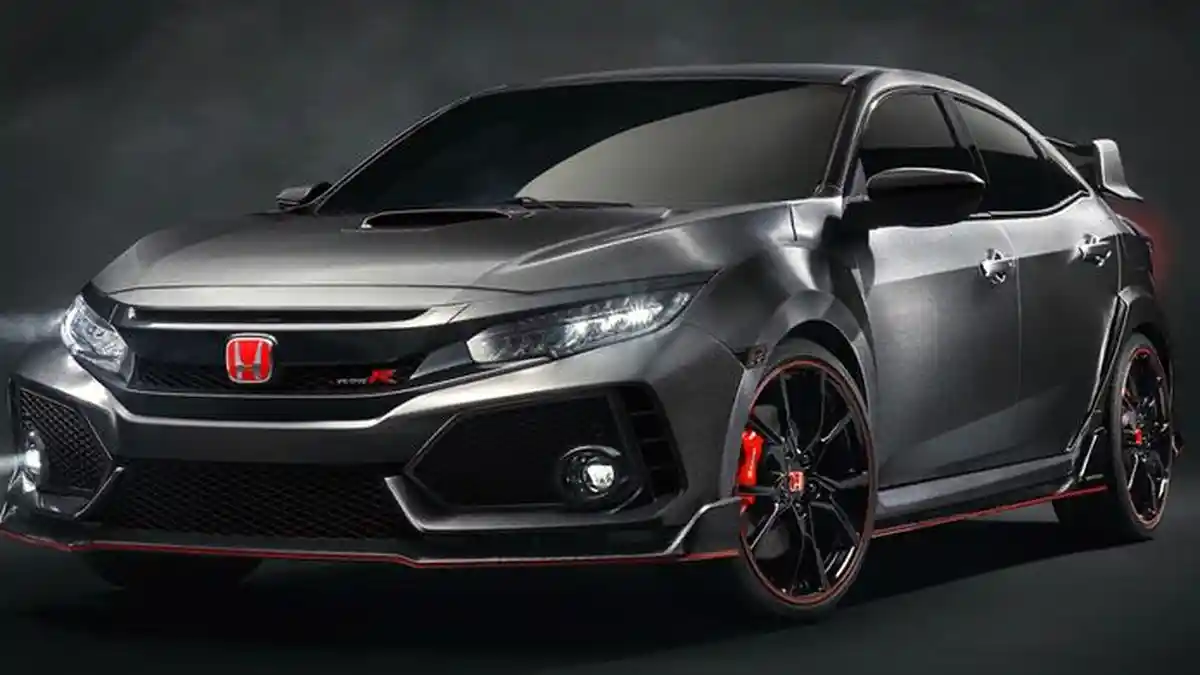 Debut Prototipe Civic Type R di Paris Motor Show