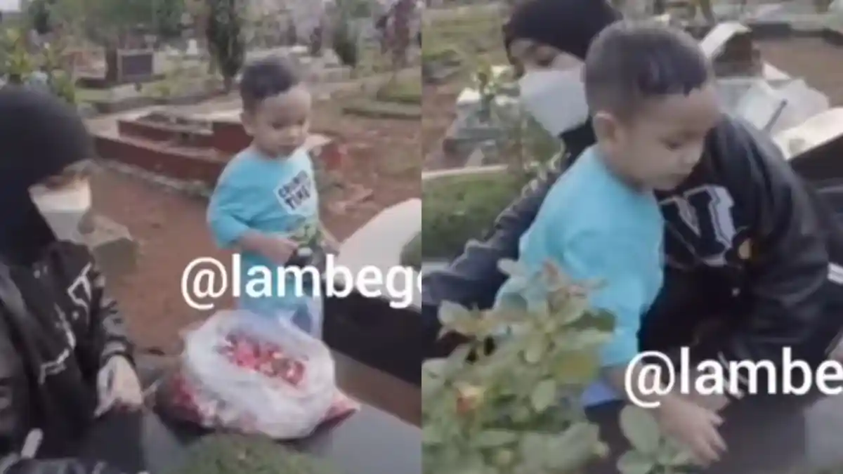 Diajak Fuji Ziarah ke Makam Vanessa Angel dan Bibi, Gala Sky Panggil Mami Papi