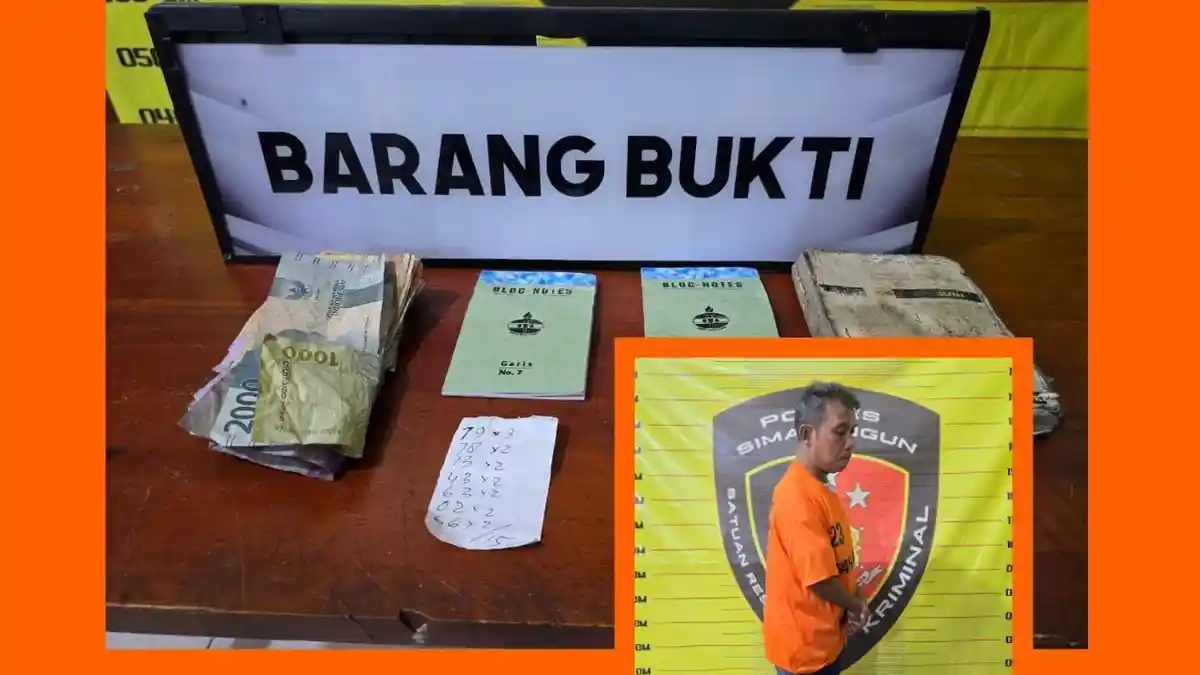 Penangkapan Pelaku Perjudian Togel di Kecamatan Bosar Maligas