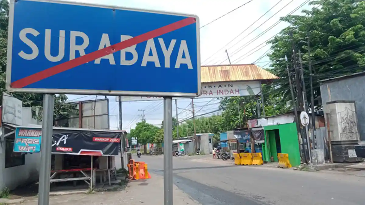 Jalan Rungkut Menanggal Pondok Candra Dibuka dan Lalu Lintas Surabaya ...