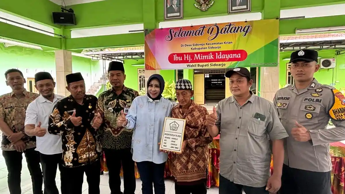 Program Bedah Rumah Sidoarjo 2026, Bantuan Rehabilitasi dari Pemerintah Pusat Capai 800 Unit RTLH