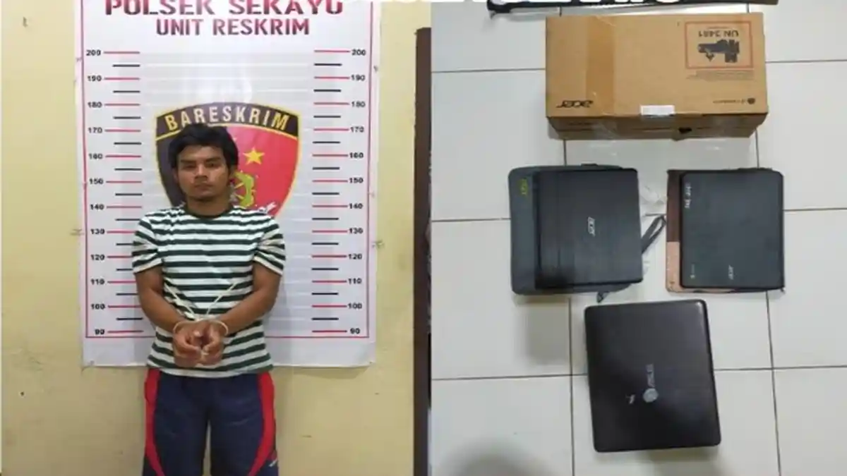 Ditinggal Pemiliknya Mudik, Pria Pengangguran di Sekayu Ini Bobol Tiga Rumah Sekaligus