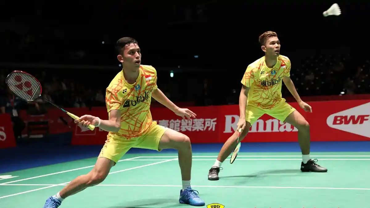 Hasil Korea Open : Tumbangkan Wakil China, Fajar/Rian Tantang Takeshi Kamura/Keigo Sonoda di Final