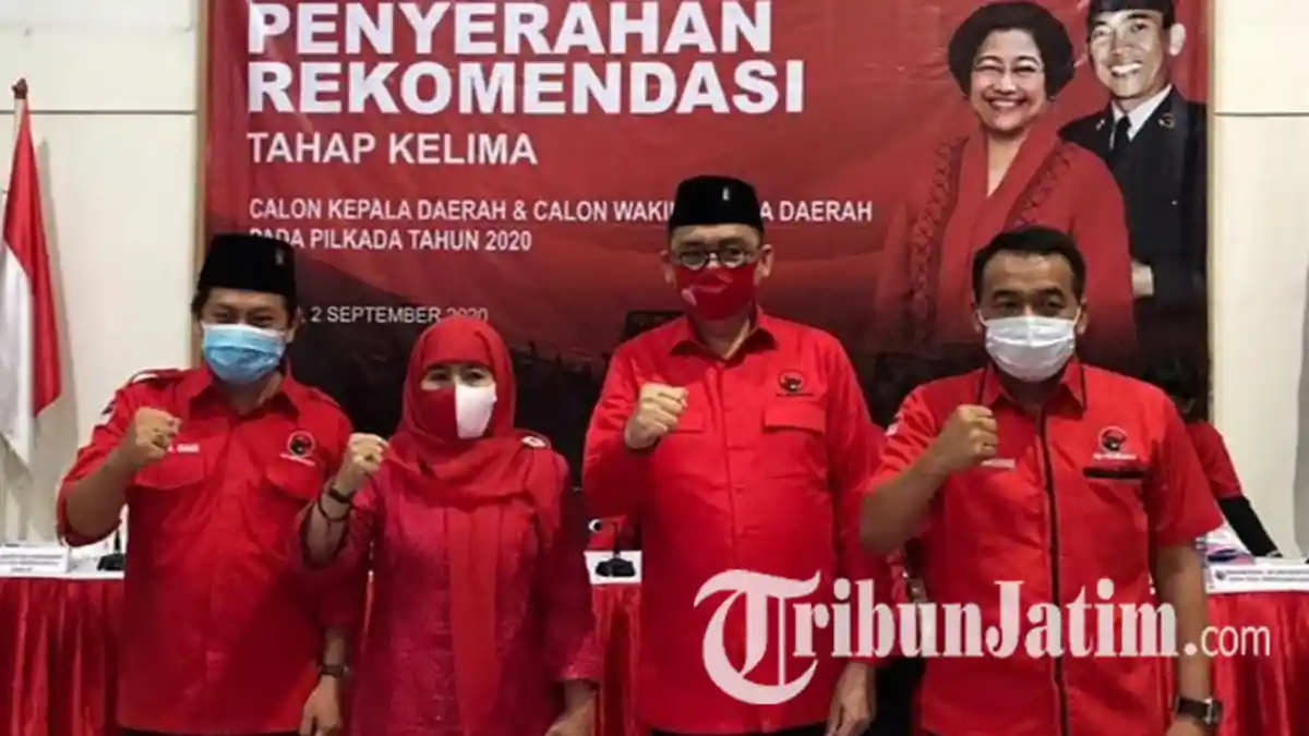 Rekomendasi untuk Pilkada Sidoarjo 2020 Turun, PDI Perjuangan Sidoarjo Langsung Rapatkan Barisan