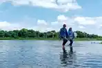 Banjir di Pantai Kaliantan Tak Kunjung Surut Jelang Festival Bau Nyale
