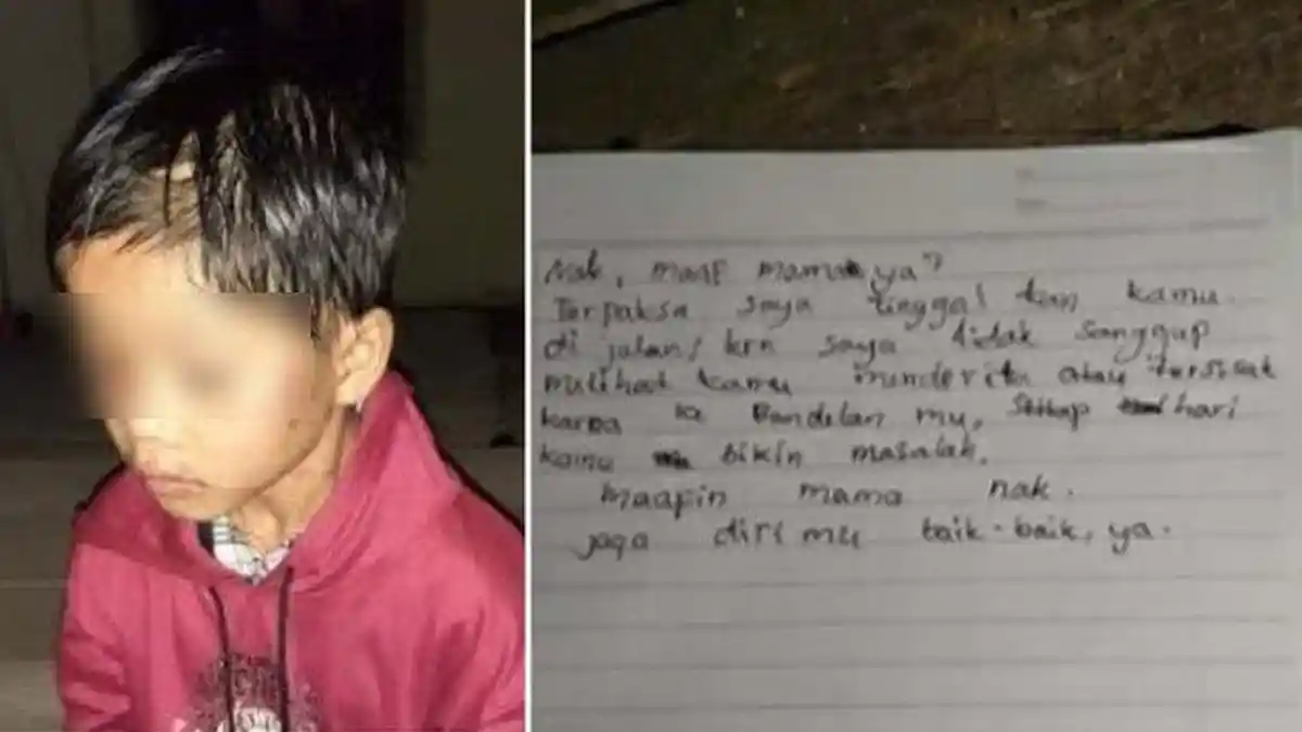 Begini Nasib Bocah yang Disiksa Ayah dan Dibuang Ibunya di Jalan, Kini Diasuh Kapolres