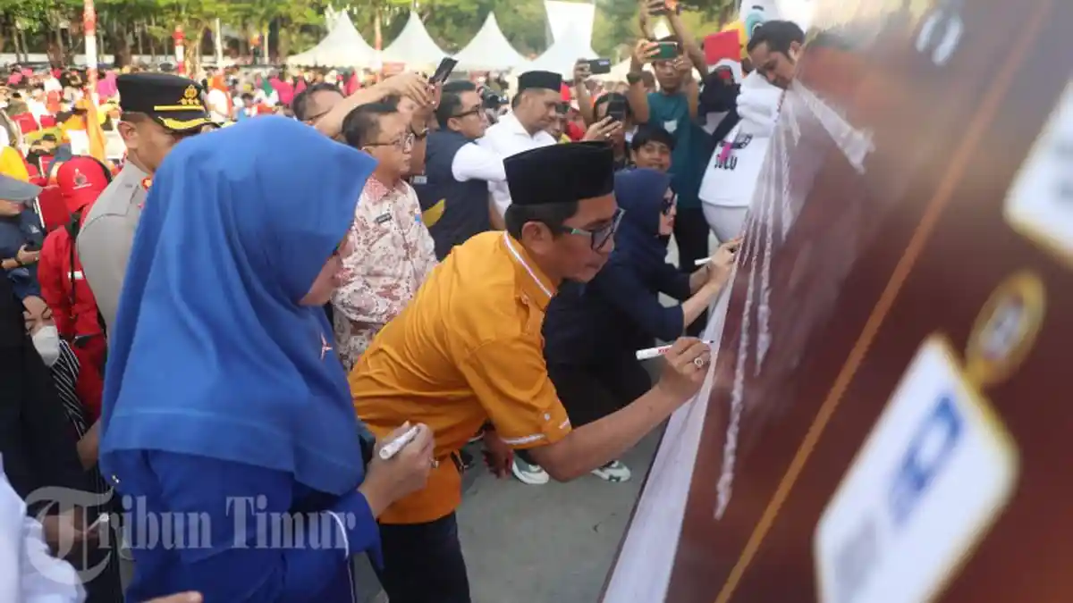 Semarak Opening Ceremony Kirab Pemilu 2024 di Anjungan Pantai Losari - kirabpemilu6.jpg