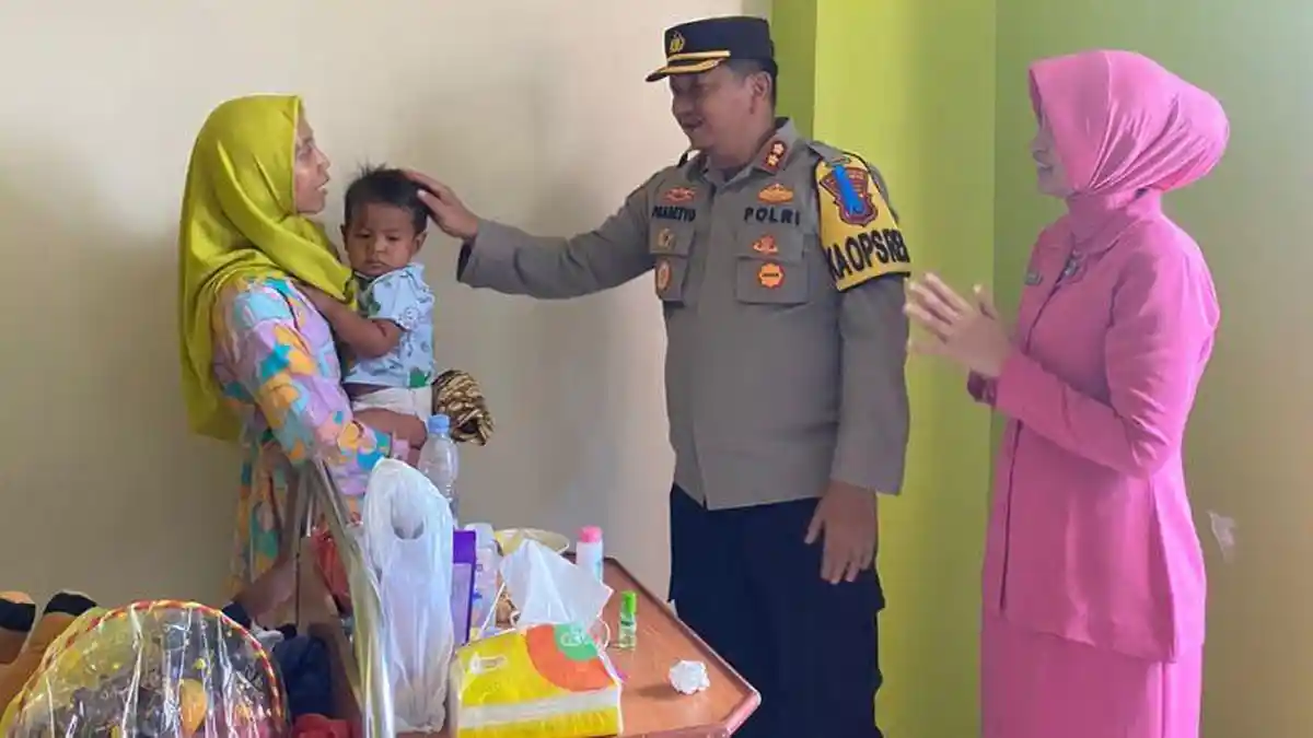 Bentuk Empati Kapolres Sidimpuan Kepada Masyarakat