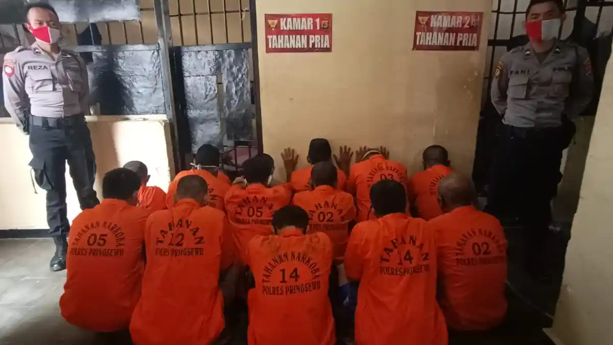 18 Penyalahgunaan Narkotika Digulung Polisi, Dua Diantaranya Bapak dan Anak