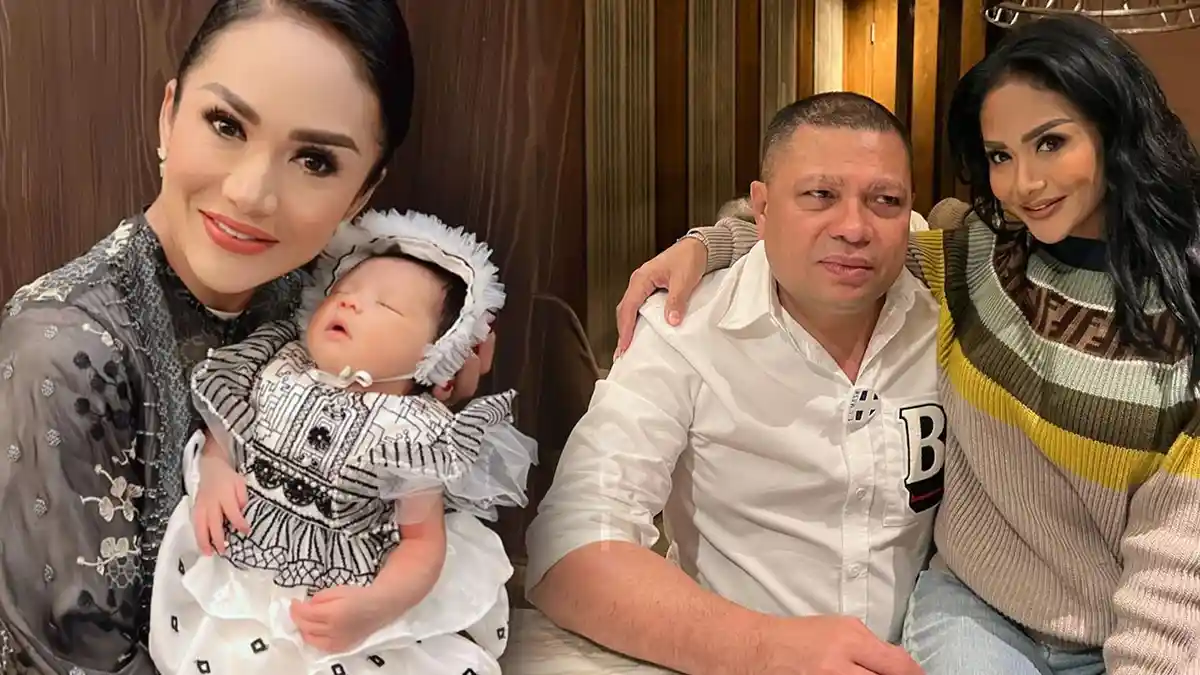 Tengok Baby Ameena, Krisdayanti Berharap Raul Lemos Segera Menyusul