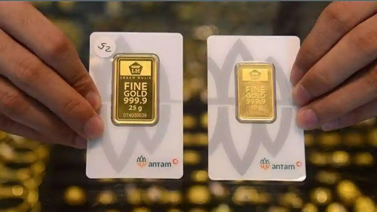 Harga Emas Antam Senin 2 Maret 2026 Melejit, 1 Gram Tembus Segini
