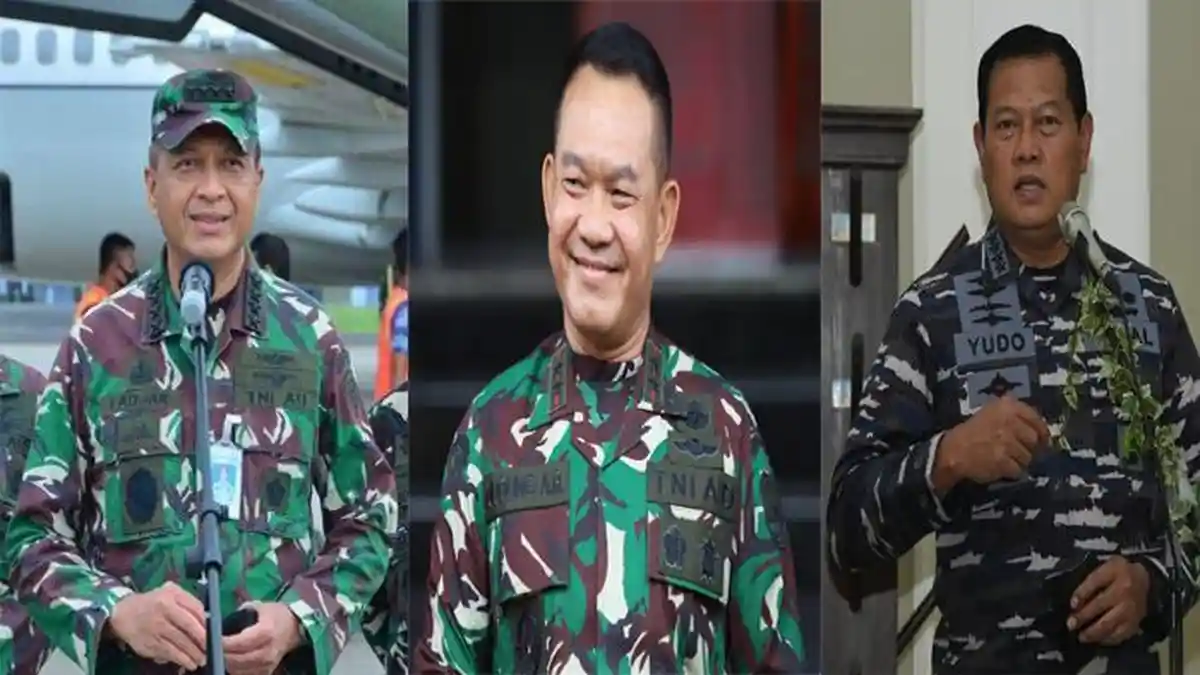 Profil Tiga Jenderal yang Berpeluang Jadi Panglima TNI, Pengganti Jenderal Andika Perkasa Tahun Ini