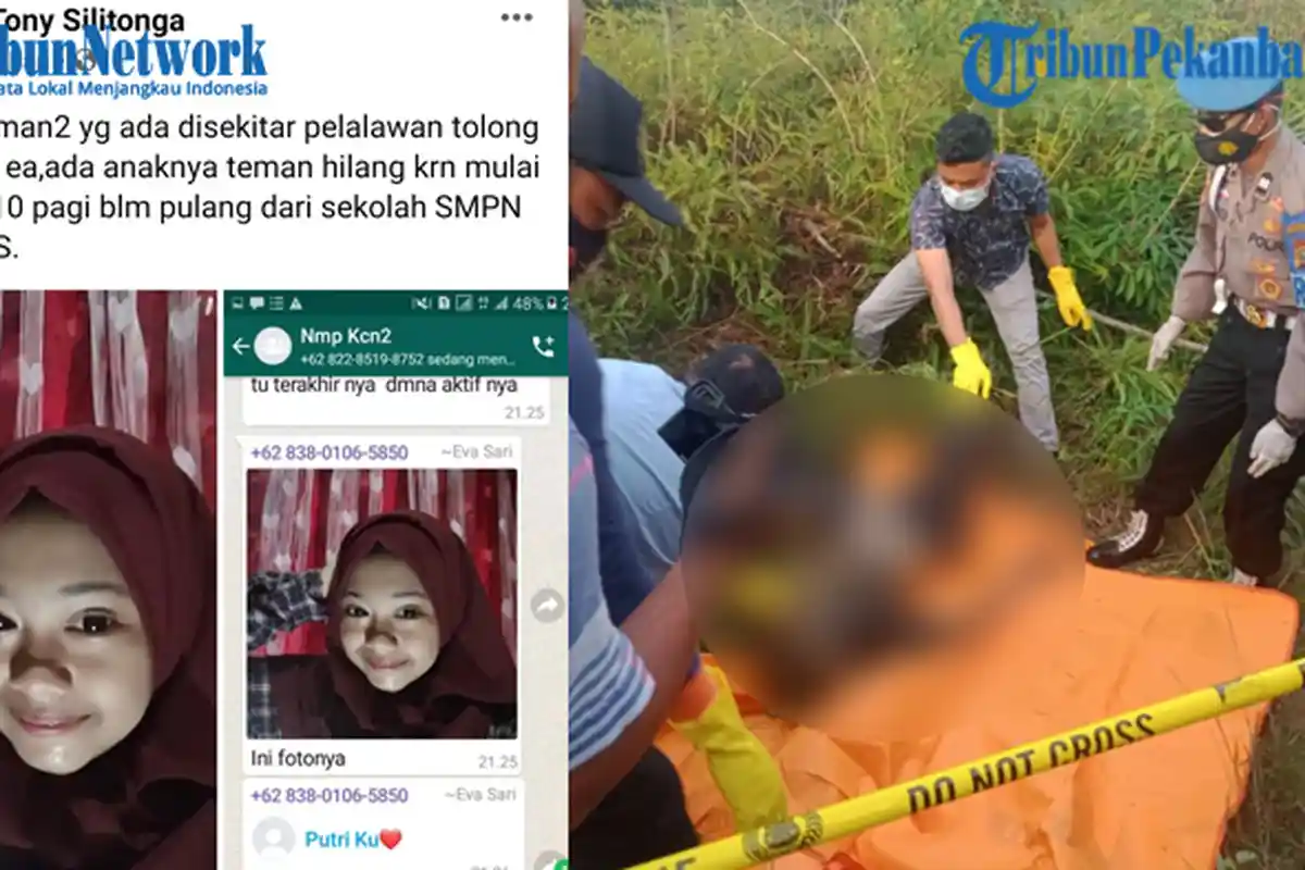 Berawal dari Penemuan Mayat Wanita Tanpa Kepala, Warga Teringat Siswi SMP yang Dilaporkan Hilang