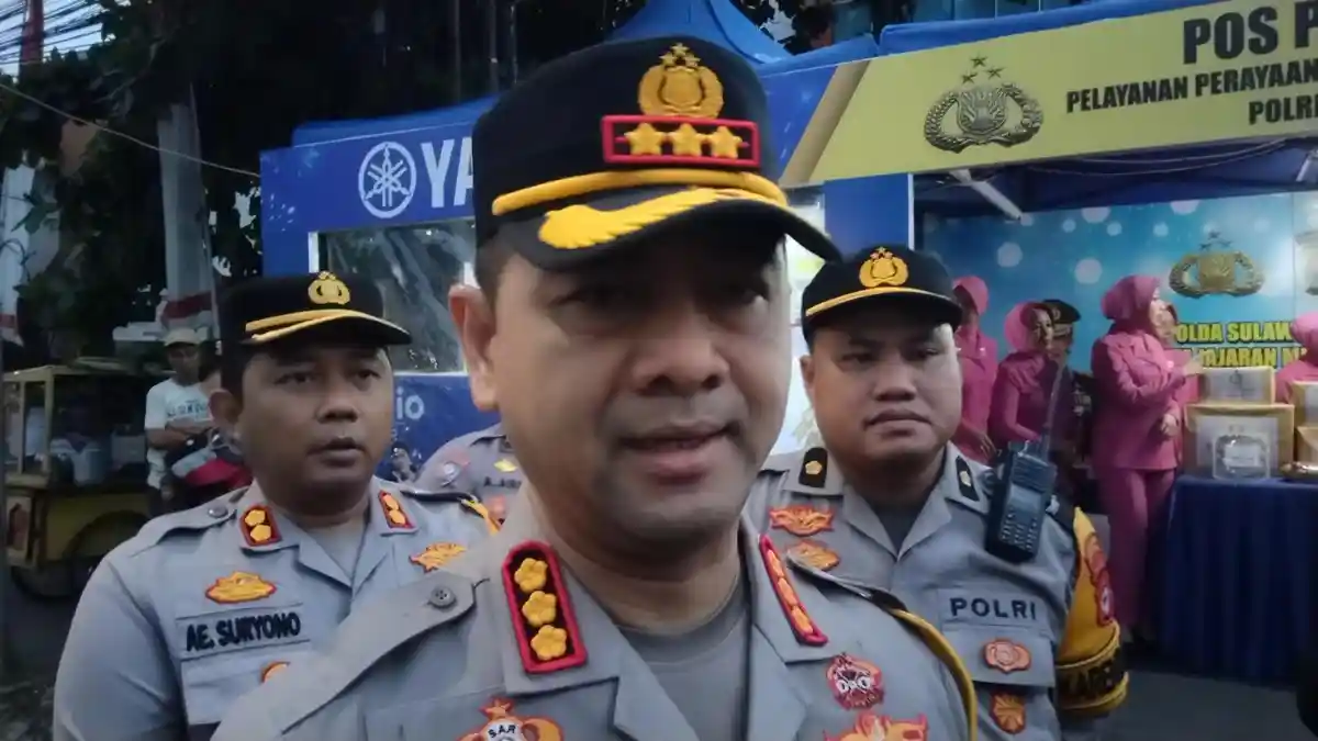 1.244 Polisi Jaga Malam Tahun Baru di Makassar: Petasan Dilarang, Kembang Api Tak Boleh Lebih 2 Inci