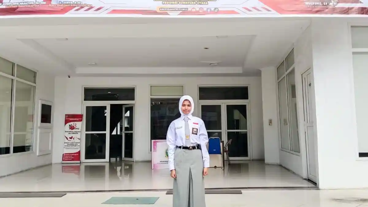 Siti Aisyah Berutu, Siswi SMAN 1 Salak, Wakili Provinsi Sumut dalam Seleksi Nasional Paskibraka 2025