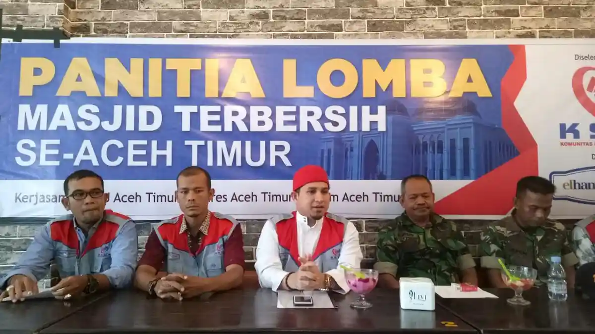 KSDA Gelar Lomba Masjid Terbersih se Aceh Timur, Juara Pertama Dapat Hadiah Menakjubkan