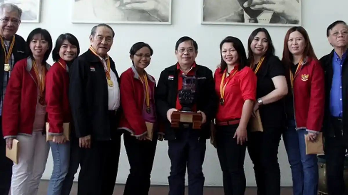 Tim Bridge Indonesia Terima Apresiasi Rp. 280 Juta