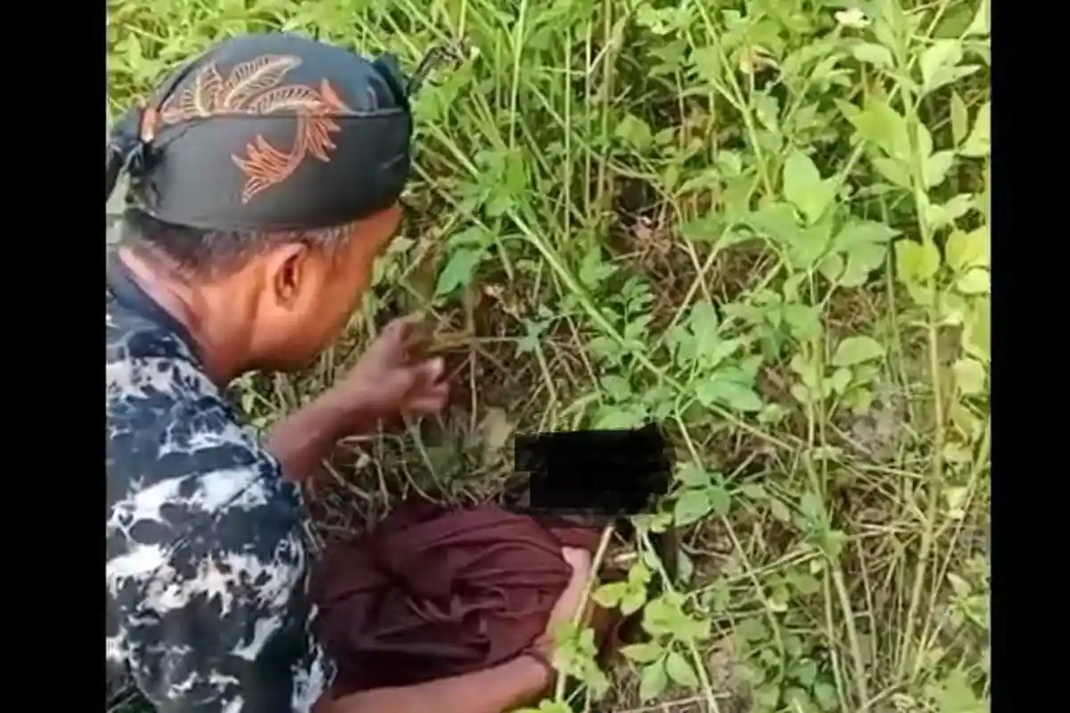 Miris! Bayi Dibuang ke Semak-semak di Sukamulya, Ditemukan Warga Sedang Sepedaan