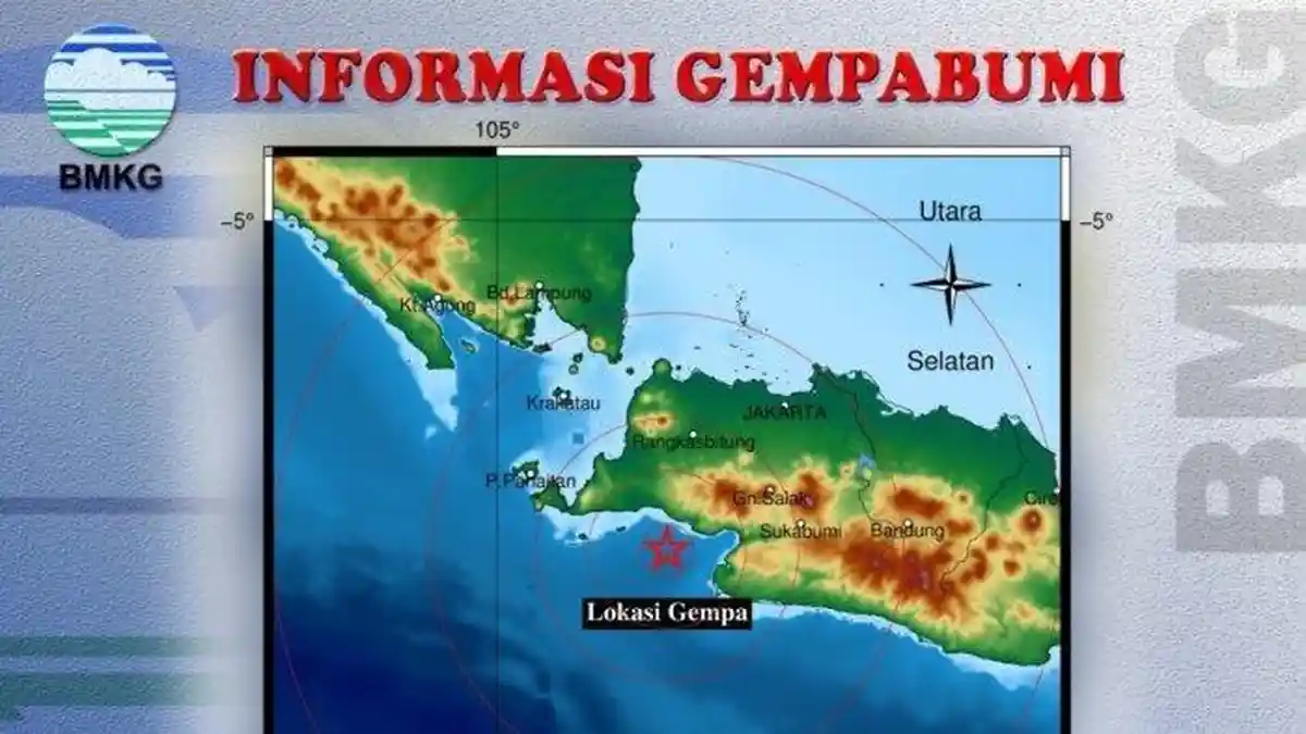 Bayah di Banten Selatan Diguncang Gempa, Tak Berpotensi Tsunami