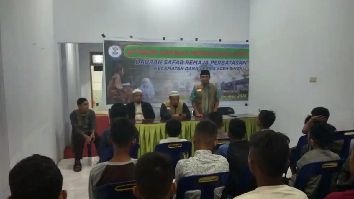 Puluhan Remaja Perbatasan Aceh Dibekali Dakwah Selama Libur Sekolah