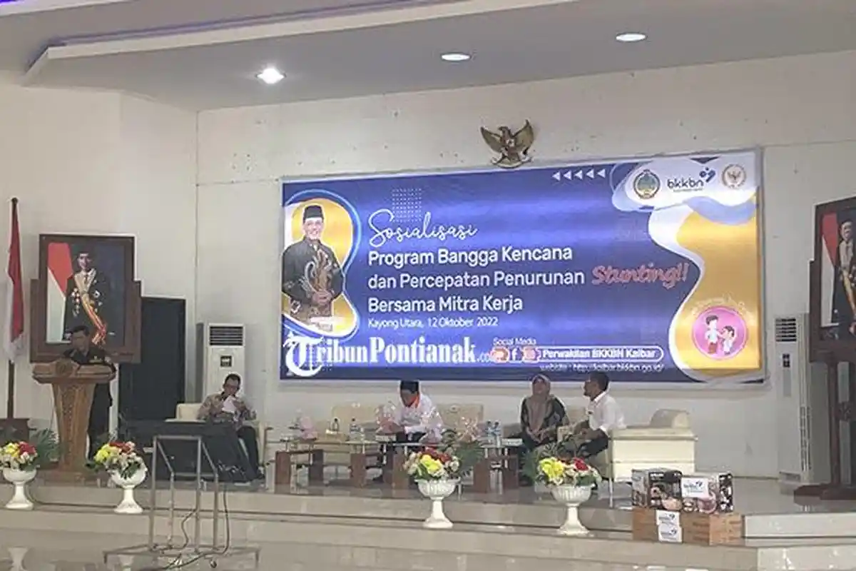 Sosialisasi Program Bangga Kencana dan Percepatan Penurunan Stunting di Kayong Utara