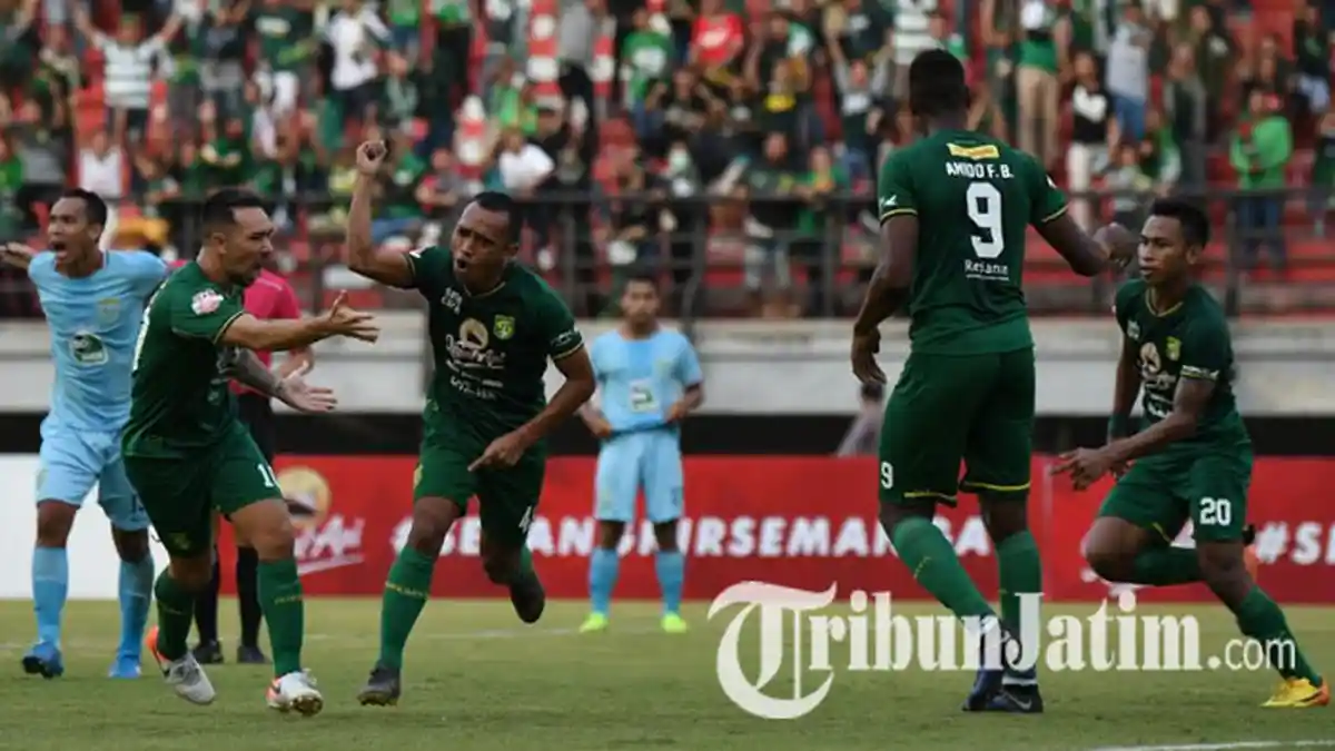 Persebaya Vs Persela, Laga Diwarnai Kartu Merah, Bajul Ijo Raih Kemenangan Kandang Perdana