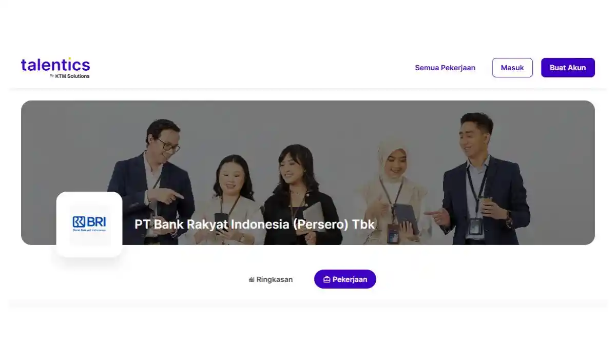 Lowongan Kerja BRI Melalui BFLP, Ada 5 Jalur yang Dibuka