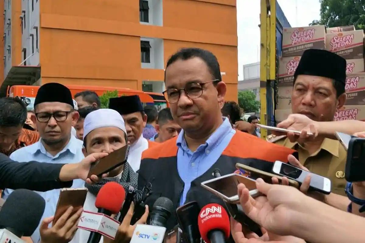 Dituduh Warganet Pangkas Anggaran Pencegahan Banjir demi Formula E, Begini Jawaban Anies Baswedan