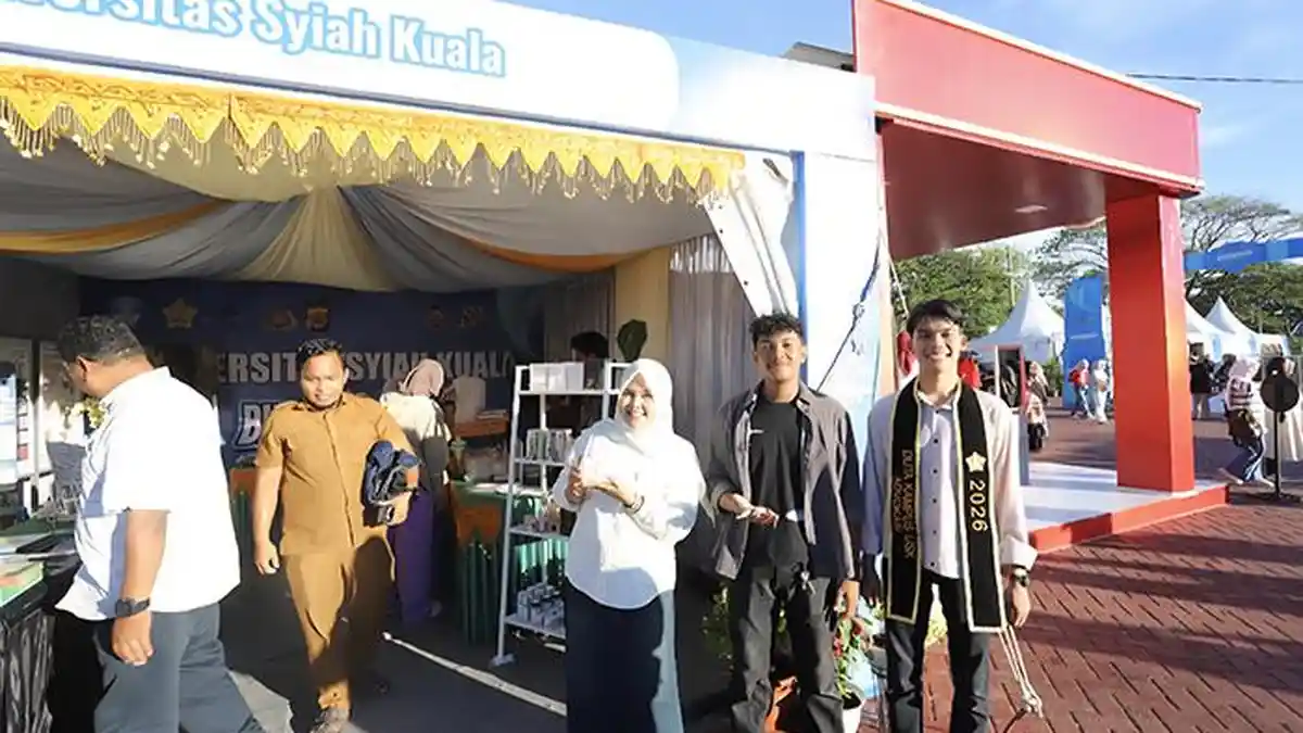 USK Perkenalkan Edukasi Kebencanaan dan Inovasi di Bhayangkara Festival 2026 - Serambinews.com