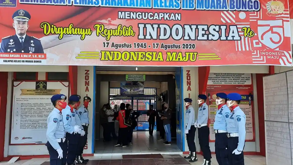 Lapas Kelas IIB Muara Bungo Over Kapasitas, Napi Kasus Narkotika Mendominasi