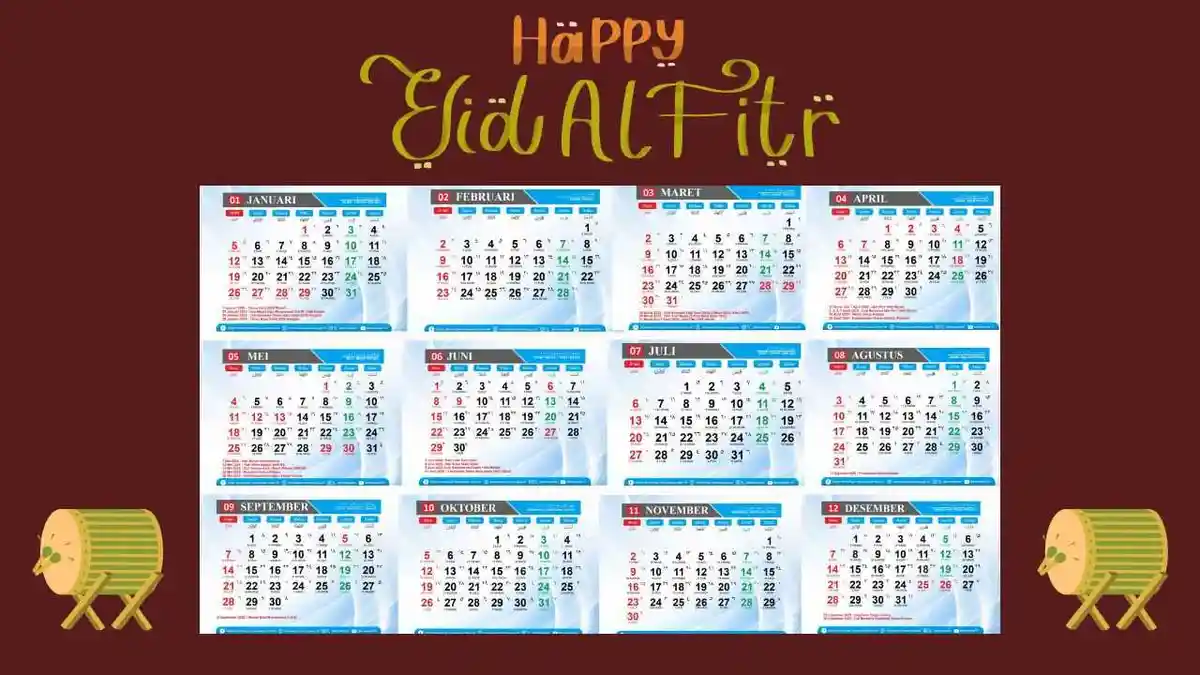 Kalender 2025: Apakah Tanggal Idulfitri 1446 H Versi Muhammadiyah dan Pemerintah Bersamaan?