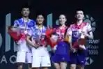 Pasangan Zheng Si Wei dan Huang Ya Qiong Juara Ganda Campuran